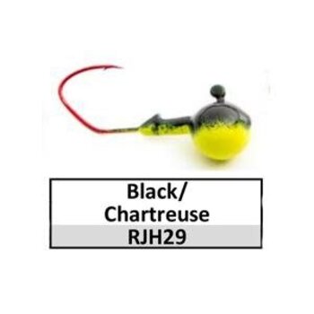 D&B Jig's 3/4oz Black Chartreuse 3-pk