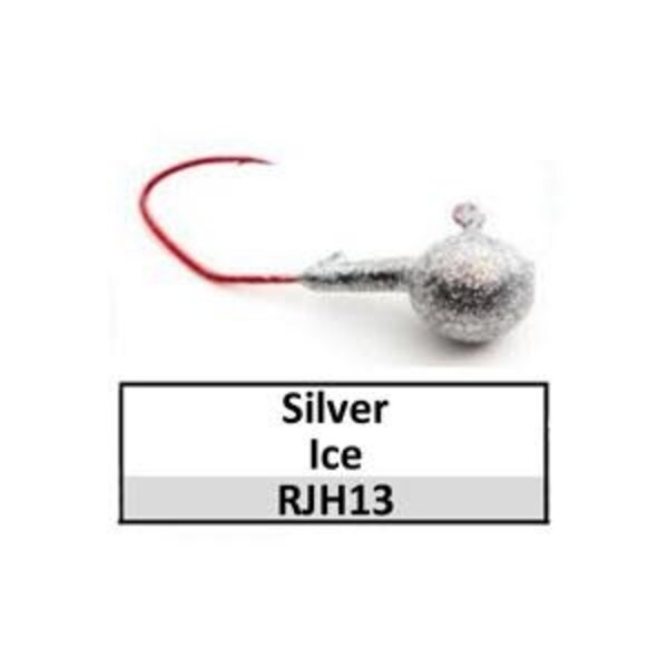 D&B Jig's 1oz Silver Glitter 3-pk