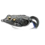 Live Target Hollow Body Frog. 1-3/4" Black 1/4oz