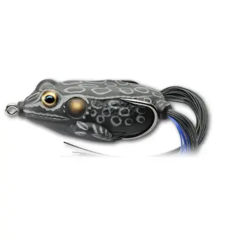 Live Target Hollow Body Frog. 1-3/4" Black 1/4oz