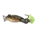 Live Target Ultimate Popper Frog 2-1/2" Brown Black 1oz