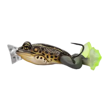 Live Target Ultimate Popper Frog 2-1/2" Brown Black 1oz