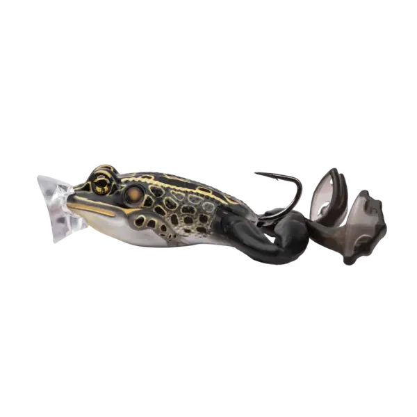 Live Target Ultimate Popper Frog 2-1/2" Brown/Black 1oz