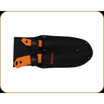 Kershaw Kershaw - Deschutes Combo Set - Multi Blade Lengths - D2 - Blaze Orange Rubber Overlay Polypropylene Handle - Limited Edition
