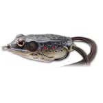 Live Target Hollow Body Frog. 1-3/4" Brown/Black 1/4oz
