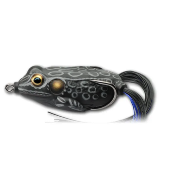 Live Target Hollow Body Frog. 2-5/8" Black 3/4oz