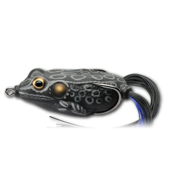 Live Target Hollow Body Frog. 2-5/8" Black 3/4oz