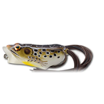 Live Target Hollow Body Frog Popper 2-1/2" Tan Brown 1/2oz