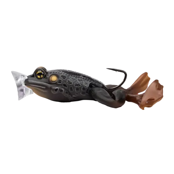 Live Target Ultimate Popper Frog 2-1/2" Black  1oz