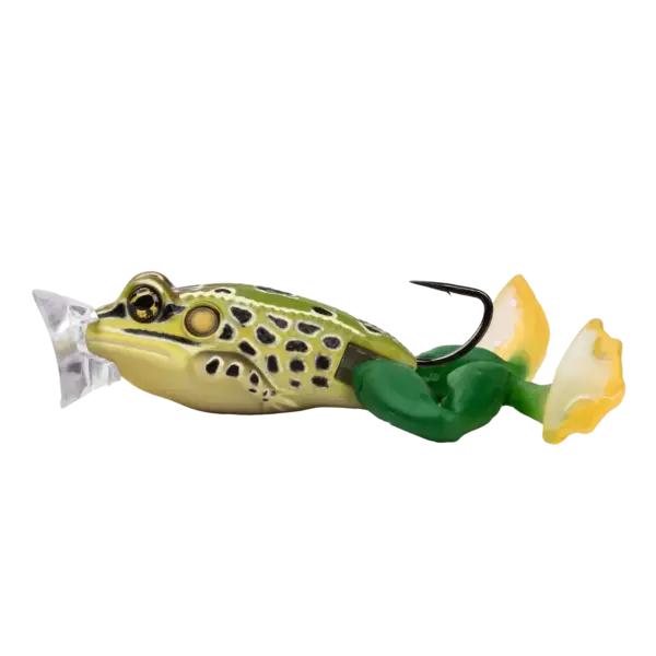 Live Target Ultimate Popper Frog 2-1/2" Emerald Brown  1oz