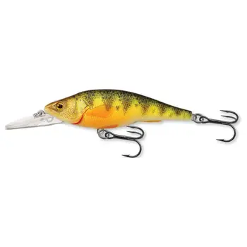 Live Target Yellow Perch Medium Dive 3-5/8" Fluorescent/Matte (3-5')