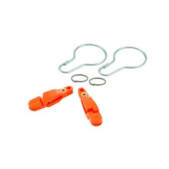 Offshore Tackle Adjustable Heavy Tension Release with Quick Clip And Split Ring, Orange