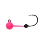 Euro Tackle Micro Finesse Soft-Lock Tungsten Jig Head 1/32oz #6 Pink 3-pk