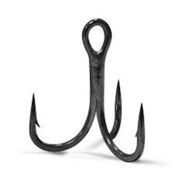 VMC 75' Series 3X EWG Strong Short Shank Treble Size 1 5-pk