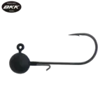 Tungsten 4 Anglers FFS Jig Head Matte Black 5-pk