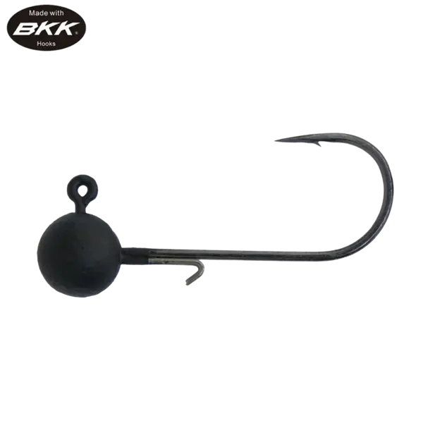 Tungsten 4 Anglers FFS Jig Head Matte Black 5-pk
