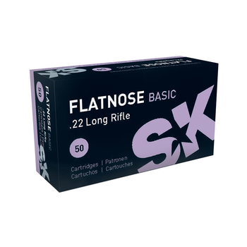 SK Flatnose Basic 22 LR Target Ammunition