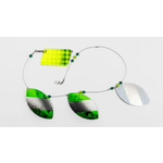 Opti Tackle Custom Cowbell 5" Light Green Dew/Glow Back