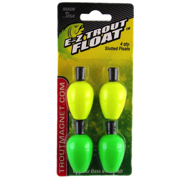 Lelands EZ Trout Floats 4-pk