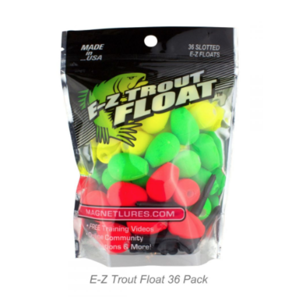 Lelands EZ Trout Floats 36-pk