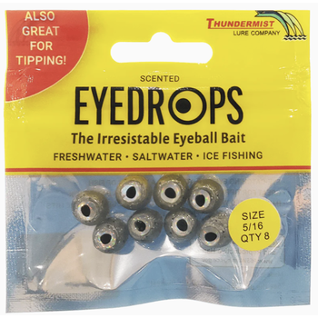 Thundermist Eye Drops 5/16" Silver 8-pk