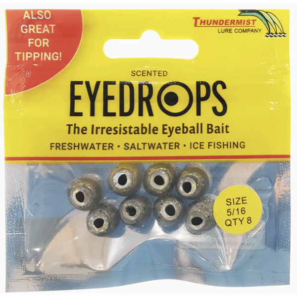 Thundermist Eye Drops 5/16" Silver 8-pk