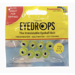 Thundermist Eye Drops 5/16" Chartreuse 8-pk