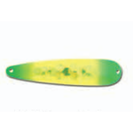 Wolverine Tackle Silver Streak 4" Standard Spoon Green Dolphin
