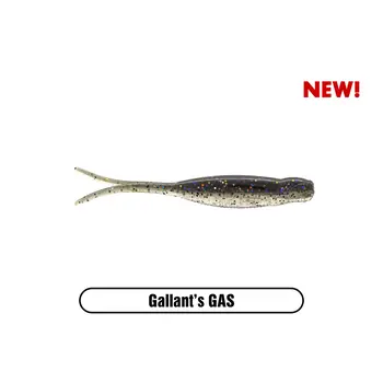 X Zone X Zone Stealth Finesse Series 2.75" Scented Stealth Minnow. Gallant's Gas