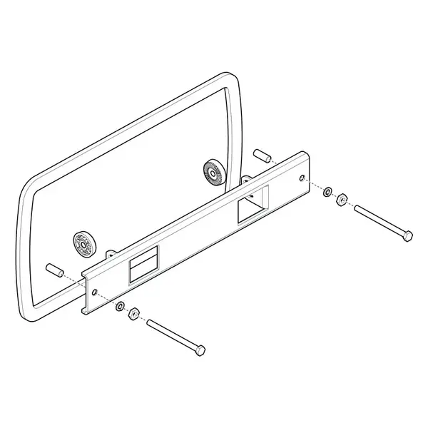 Humminbird In-Dash Mounting Kit Helix 7