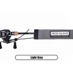 The Rod Glove Tournament Series Neoprene XL Casting Rod Glove Light Grey