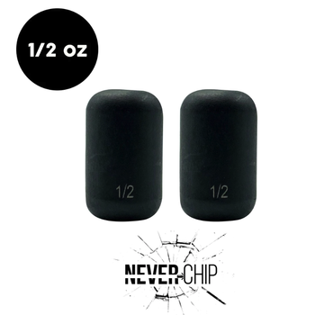 Woo Tungsten Never Chip Tungsten Carolina Rig Barrel 1/2oz Weight 2-pk