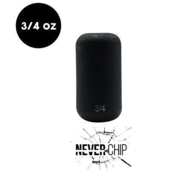 Woo Tungsten Never Chip Tungsten Carolina Rig Barrel 3/4oz Weight