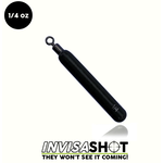 Woo Tungsten Invisashot Closed Eye Drop Shot Weight Green Pumpkin 1/2oz 2-pk