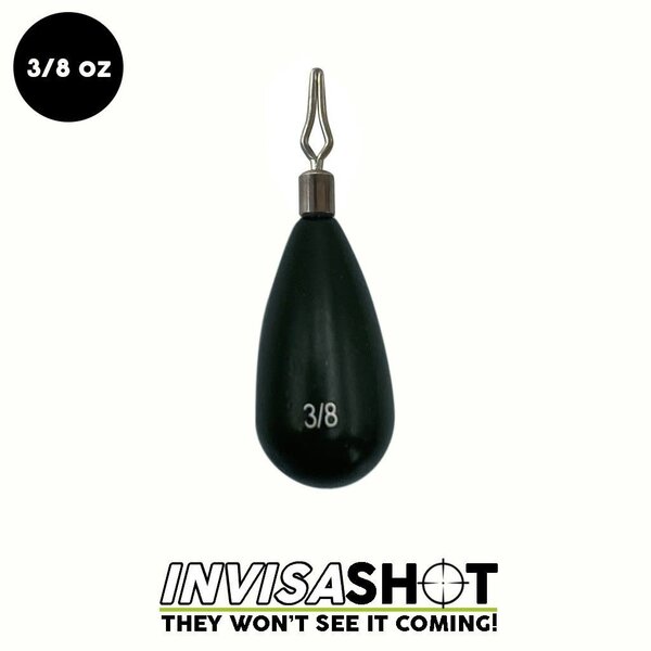 Woo Tungsten Invisashot Drop Shot Weight Round Green Pumpkin