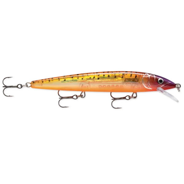 Rapala Husky Jerk. Glass Purple Sunfire 12