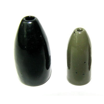 Ultra Tungsten 5/16oz Bullet Weight Green Pumpkin 3-pk