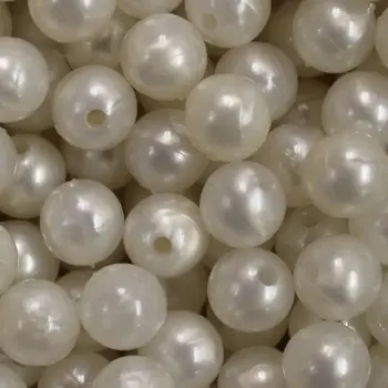Troutbeads 6mm Pearl White
