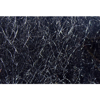 Hareline Dubbin Hare's Ear Plus Dubbin. Black HET4.