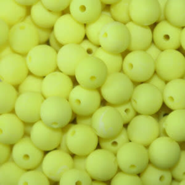 Troutbeads 12mm. Chartreuse