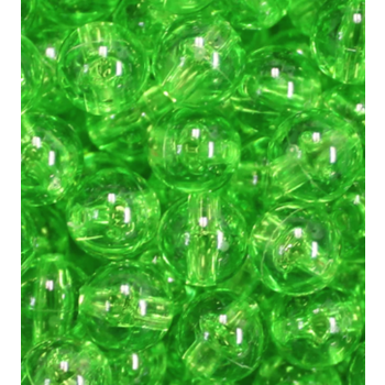 Troutbeads 6mm Lime Clear