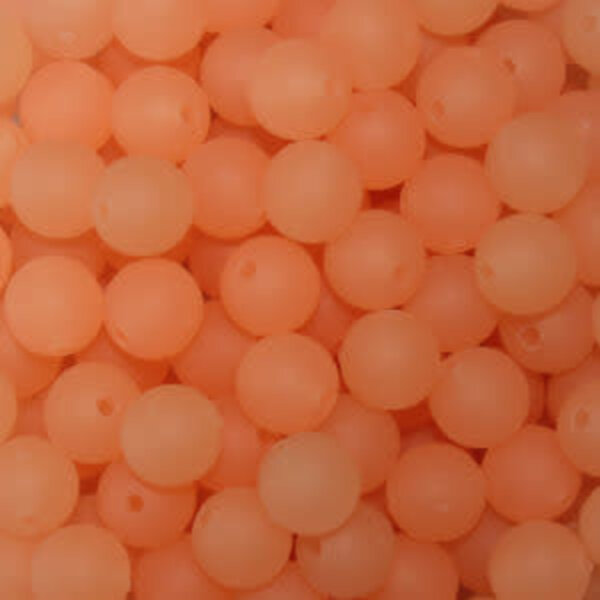 Troutbeads 8mm. Glow Roe