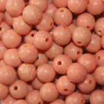 Troutbeads Mottledbeads 10mm Dark Peach