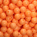 Troutbeads Mottledbeads 10mm Sun Orange