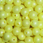 Troutbeads Mottledbeads 6mm Chartreuse Pearl