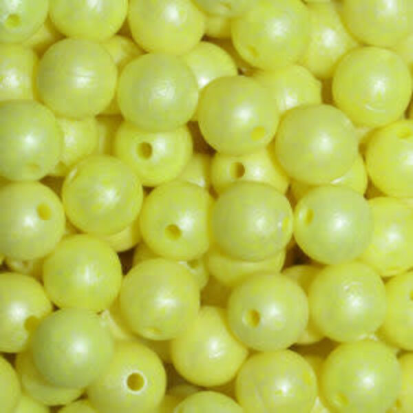 Troutbeads Mottledbeads 6mm Chartreuse Pearl