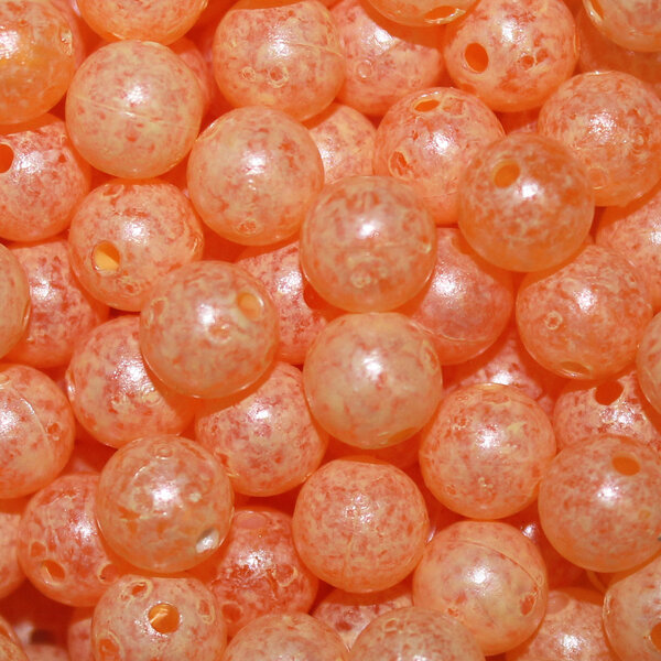 Troutbeads Mottledbeads 10mm Peachy King Roe