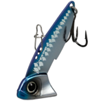 Steel Shad Bottom Blade 3/8oz Pro Blue Flash