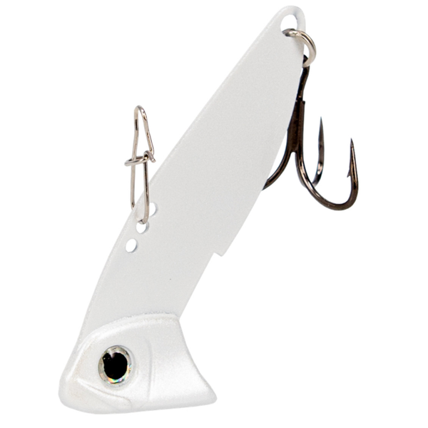 Steel Shad Bottom Blade 1/2oz White