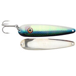 Wolverine Tackle Silver Streak 4" Standard Spoon Blue Alewife